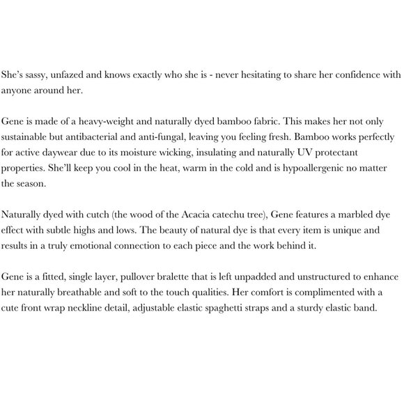 womn. Gene Bralette - Picture 5 of 8